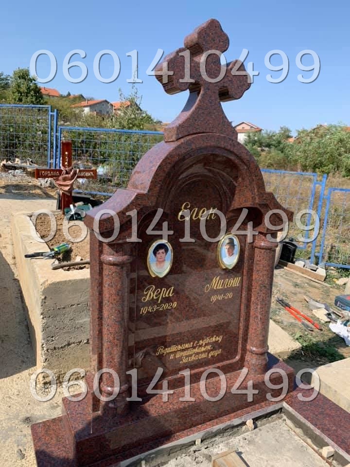 Krstovi - Nadgrobni Spomenici Granit Premium 021