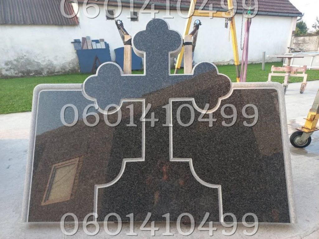 Krstovi - Nadgrobni Spomenici Granit Premium 023