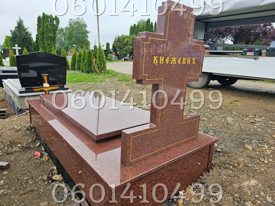 Krstovi - Nadgrobni Spomenici Granit Premium 024