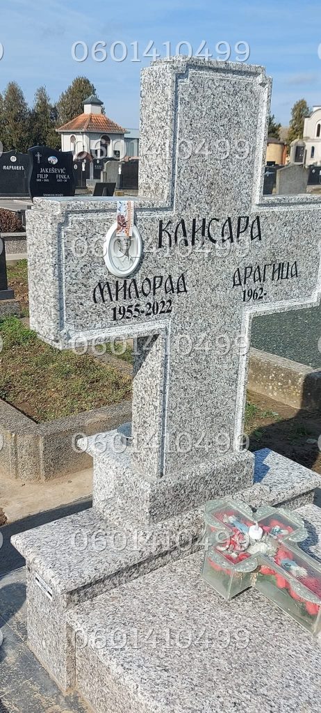 Krstovi - Nadgrobni Spomenici Granit Premium 025