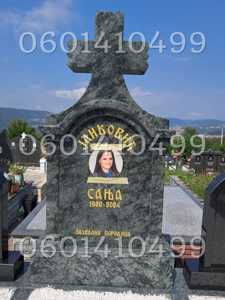 Krstovi - Nadgrobni Spomenici Granit Premium 028