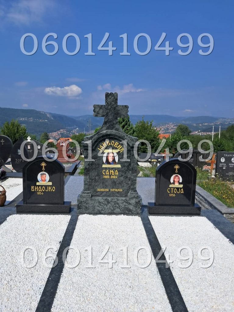 Krstovi - Nadgrobni Spomenici Granit Premium 030