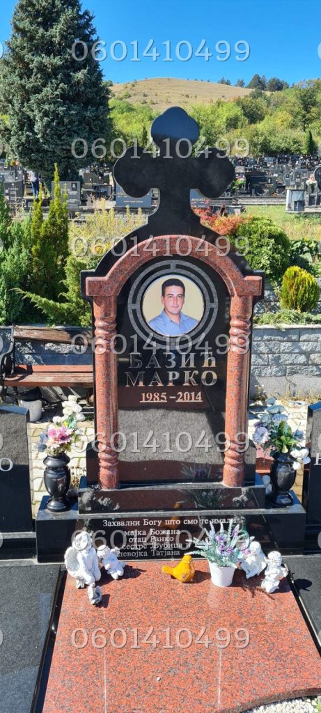 Krstovi - Nadgrobni Spomenici Granit Premium 033