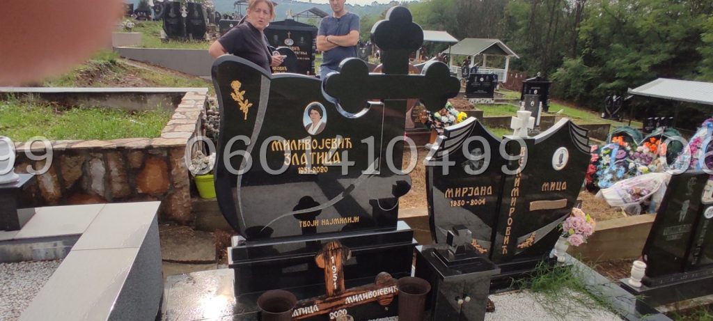 Krstovi - Nadgrobni Spomenici Granit Premium 035