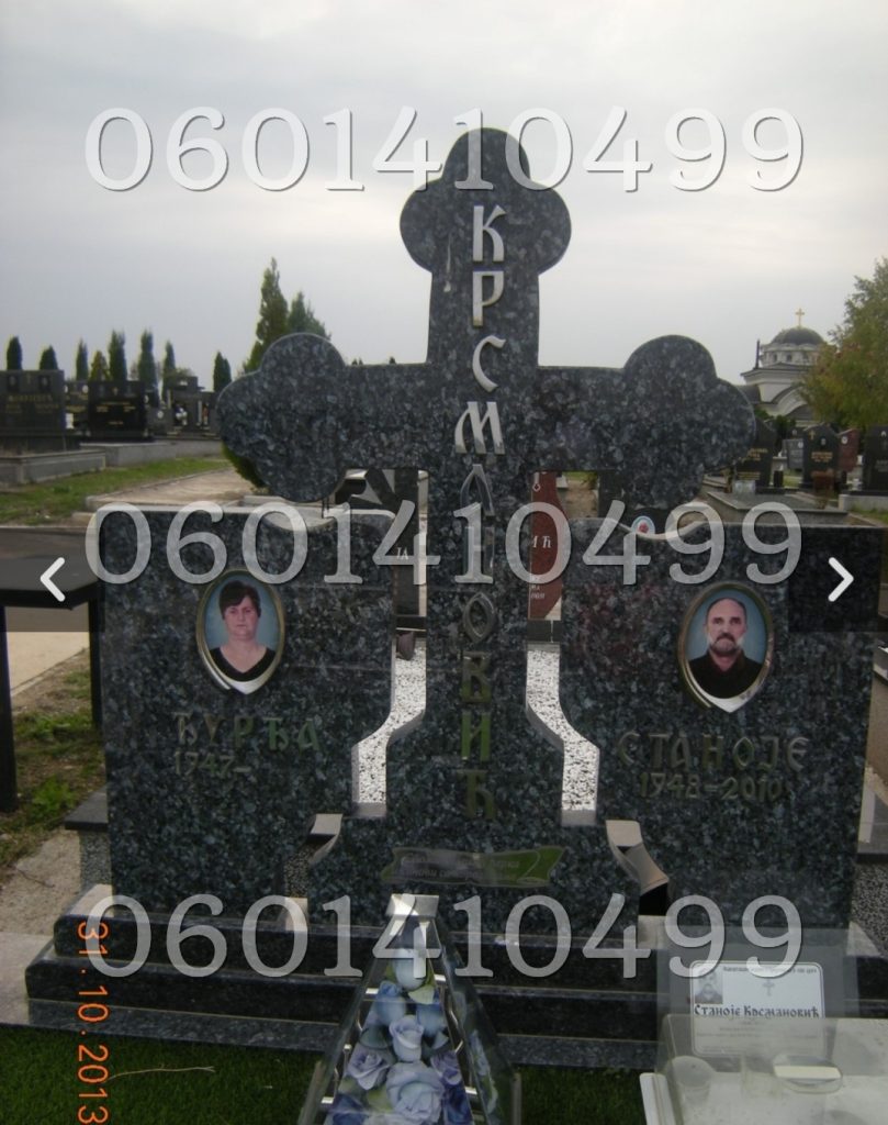 Krstovi - Nadgrobni Spomenici Granit Premium 046