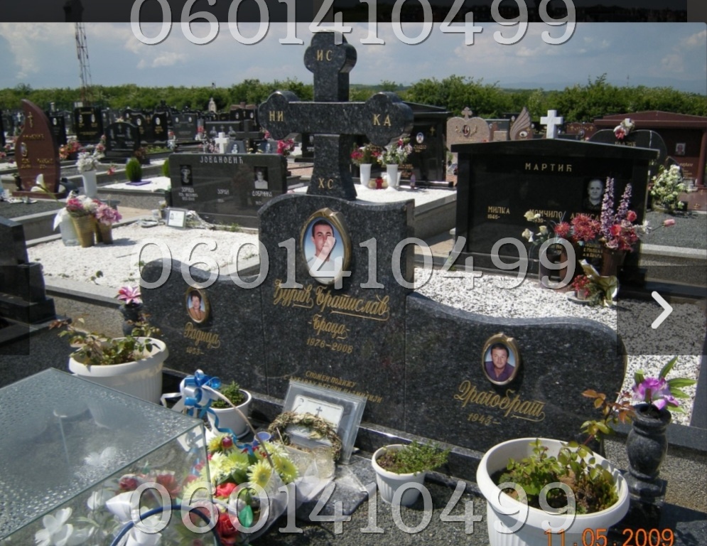 Krstovi - Nadgrobni Spomenici Granit Premium 048