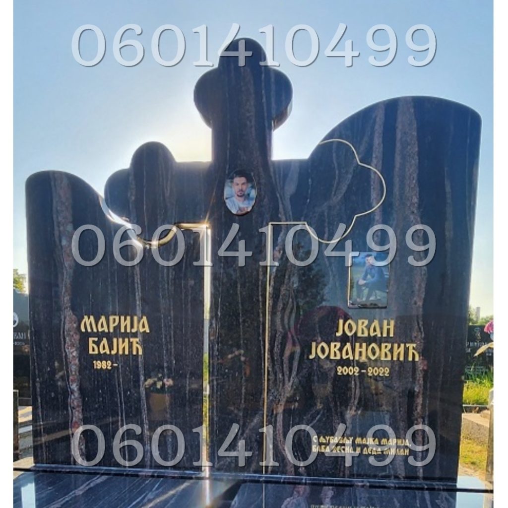 Krstovi - Nadgrobni Spomenici Granit Premium 059