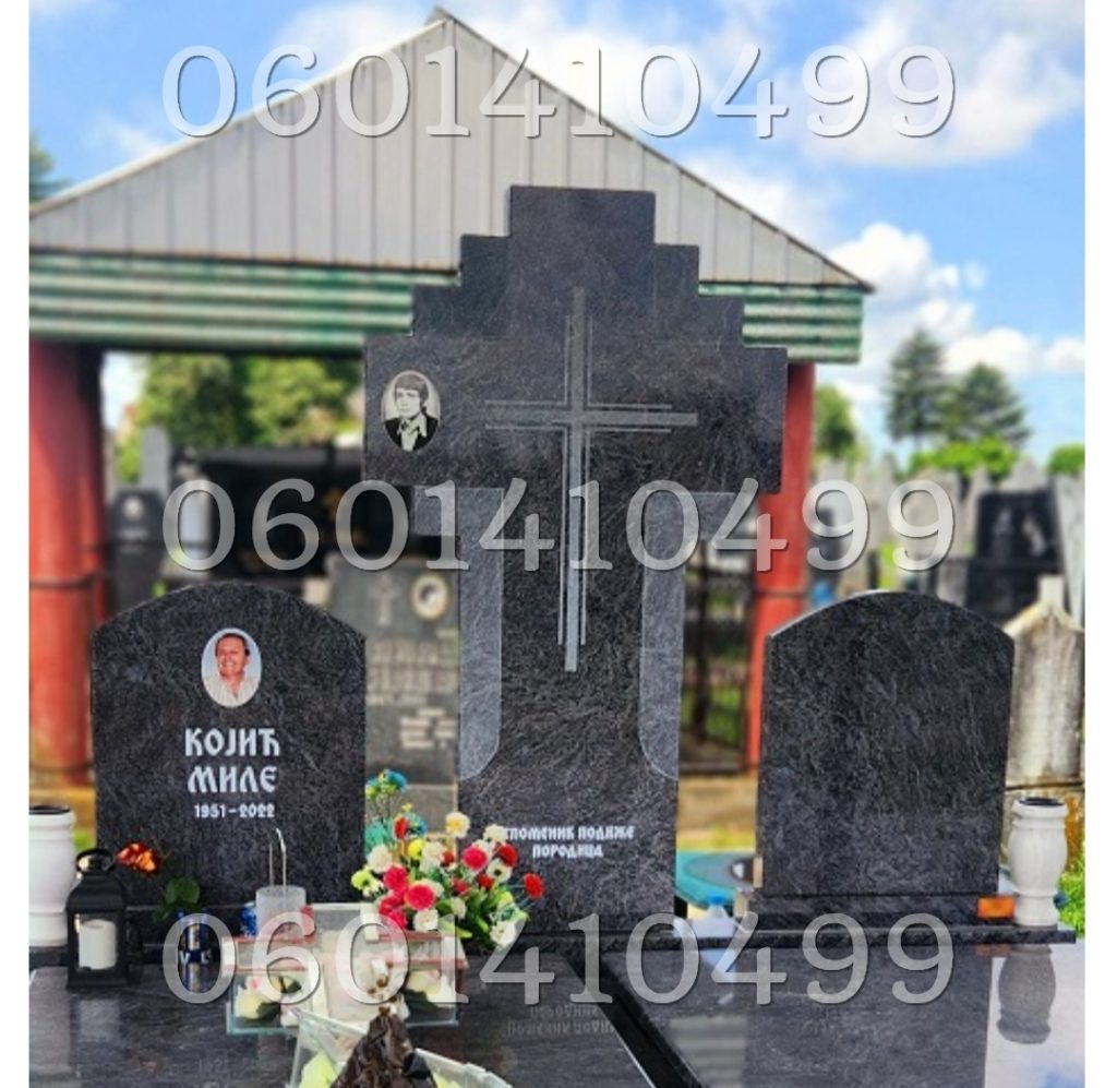 Krstovi - Nadgrobni Spomenici Granit Premium 060
