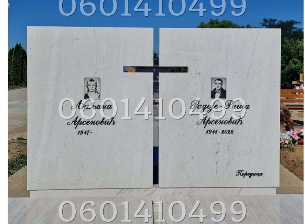 Krstovi - Nadgrobni Spomenici Granit Premium 062