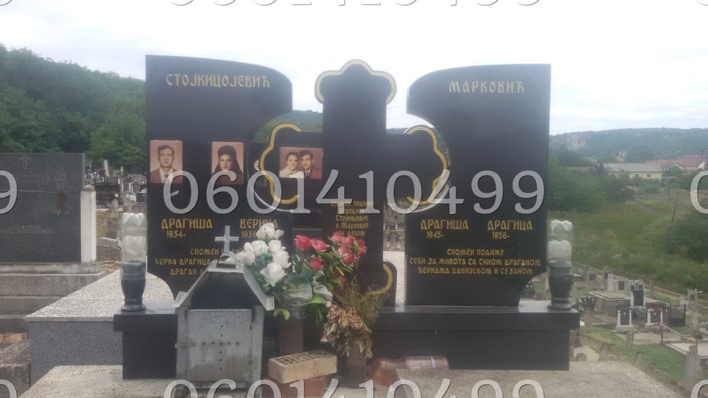 Krstovi - Nadgrobni Spomenici Granit Premium 079